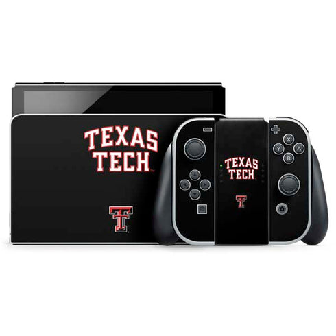 Texas Tech University Bold Nintendo Switch OLED (2021) Skin